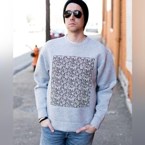 Perry Ellis Neoprene Sweatshirt |